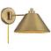 Savoy House Meridian 10" Wide Natural Brass 1-Light Wall Sconce