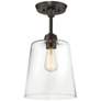 Savoy House Meridian 10" Wide Oil Rubbed Bronze 1-Light Ceiling Light