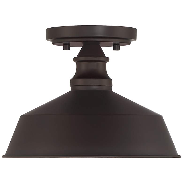 Image 3 Savoy House Meridian 10" Wide Oil Rubbed Bronze 1-Light Ceiling Light more views