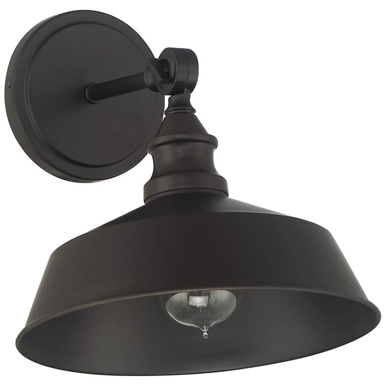 Image 2 Savoy House Meridian 10" Wide Oil Rubbed Bronze 1-Light Wall Sconce more views