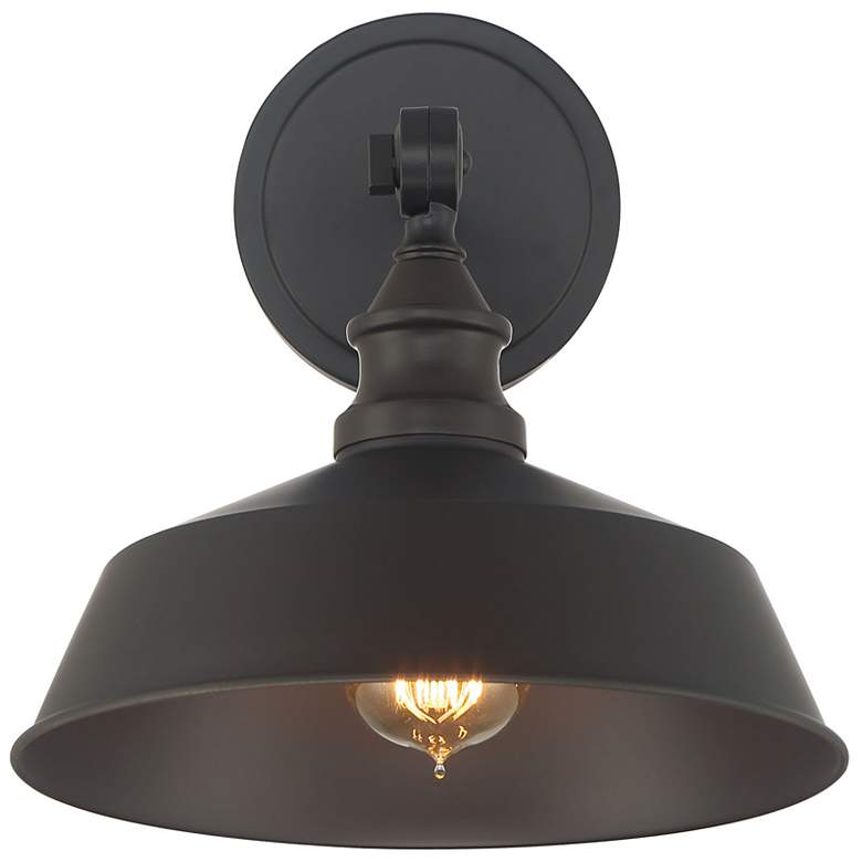 Image 3 Savoy House Meridian 10" Wide Oil Rubbed Bronze 1-Light Wall Sconce more views
