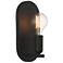 Savoy House Meridian 11 1/2" High Matte Black Wall Sconce