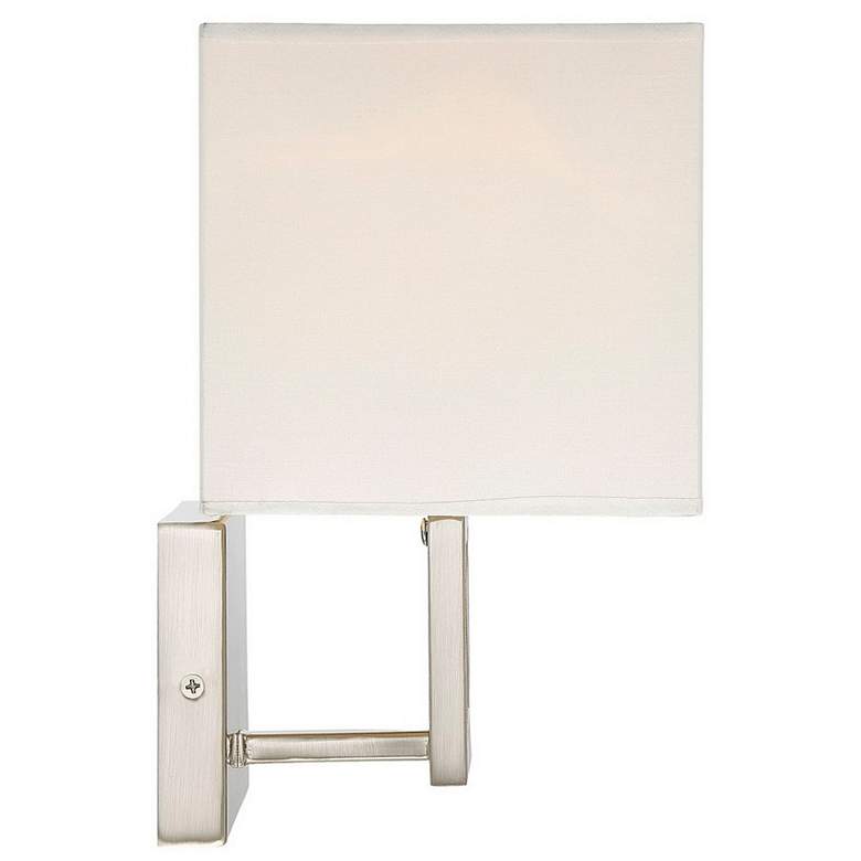 Image 3 Savoy House Meridian 12" Wide Brushed Nickel 2-Light Wall Sconce more views
