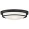 Savoy House Meridian 13" Wide Matte Black 2-Light Ceiling Light