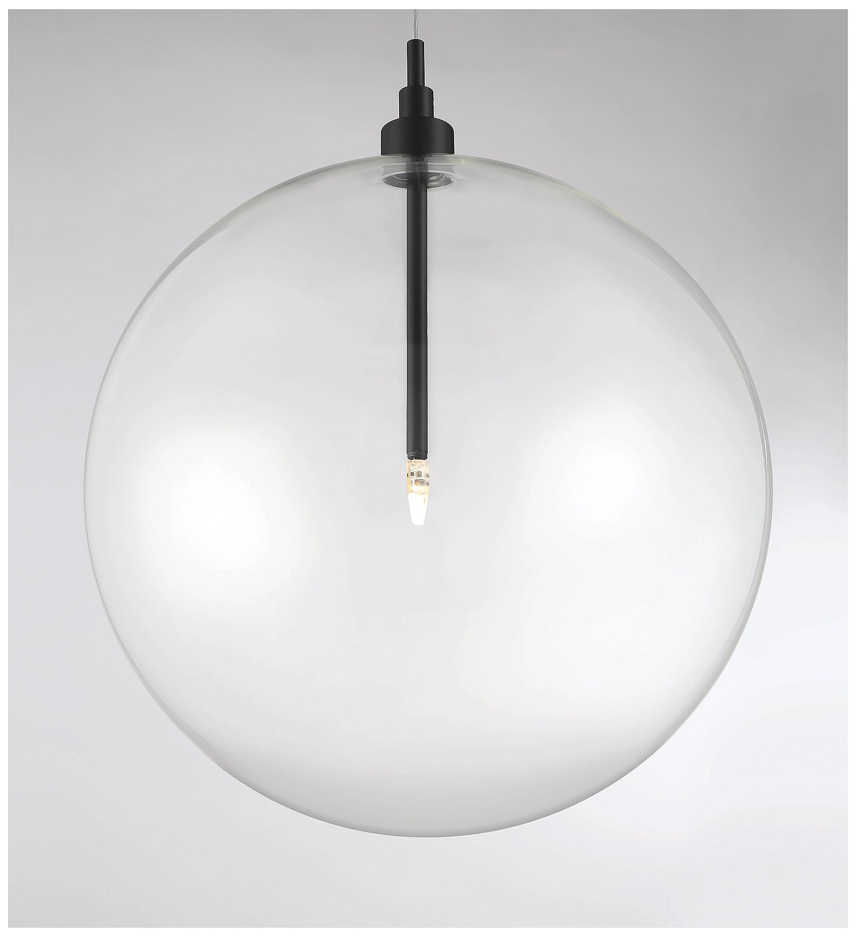 Image 5 Savoy House Meridian 14" Wide Oil Rubbed Bronze 1-Light Pendant more views