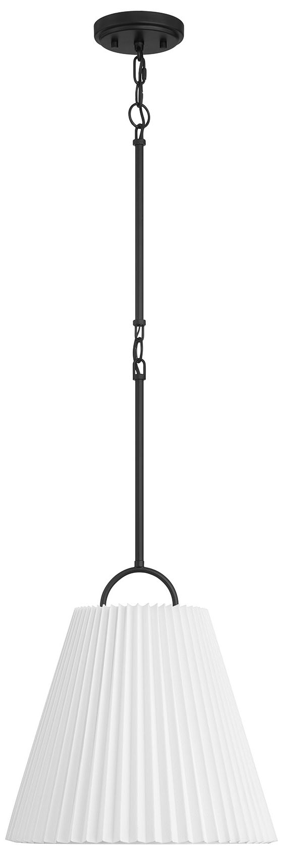 Image 2 Savoy House Meridian 15" Wide Matte Black Pendant Light more views