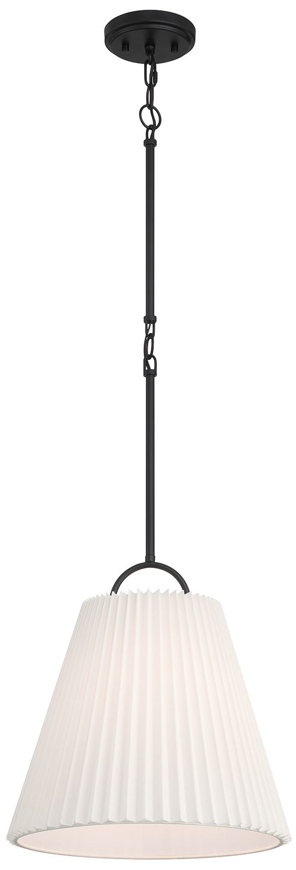 Image 3 Savoy House Meridian 15" Wide Matte Black Pendant Light more views