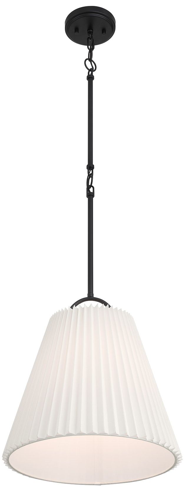 Image 4 Savoy House Meridian 15" Wide Matte Black Pendant Light more views