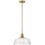 Thumbnail1 of Savoy House Meridian 15" Wide Natural Brass 1-Light Pendant