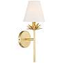 1_Savoy House Meridian 17" High True Gold Wall Sconce