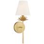 5_Savoy House Meridian 17" High True Gold Wall Sconce more views