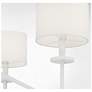 6_Savoy House Meridian 42"W Bisque White 6-Light Chandelier more views
