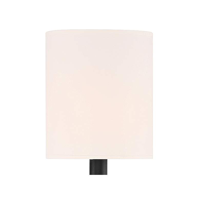 Image 2 Savoy House Meridian 18 1/2" High Matte Black Wall Sconce more views