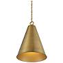 Thumbnail4 of Savoy House Meridian 18" Wide Natural Brass 1-Light Pendant more views