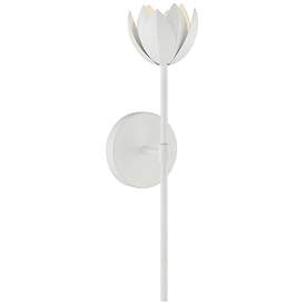 Image5 of Savoy House Meridian 19" High White 1-Light Wall Sconce more views