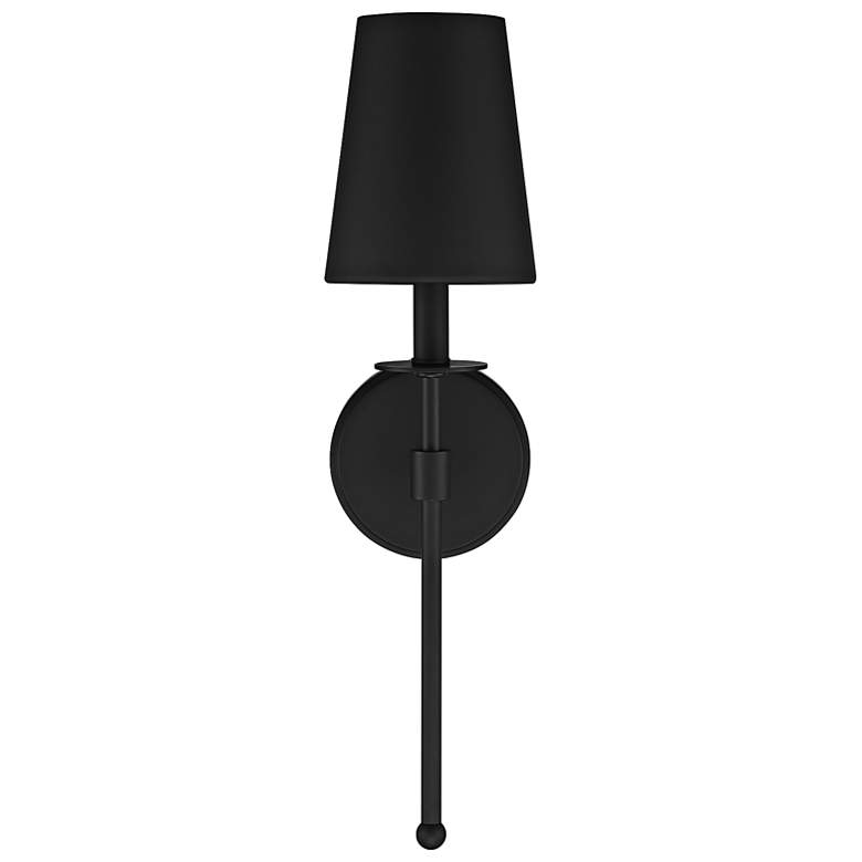 Image 4 Savoy House Meridian 20" High Matte Black Wall Sconce more views