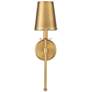 4_Savoy House Meridian 20" High Natural Brass Wall Sconce more views