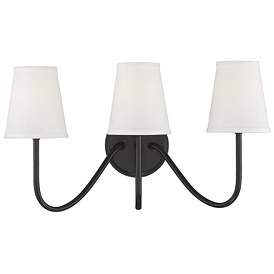Image1 of Savoy House Meridian 20" Wide Oil Rubbed Bronze 3-Light Wall Sconce