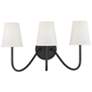 Savoy House Meridian 20" Wide Oil Rubbed Bronze 3-Light Wall Sconce