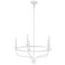 5_Savoy House Meridian 26.63" Wide Bisque White 5-Light Chandelier more views