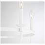 6_Savoy House Meridian 26.63" Wide Bisque White 5-Light Chandelier more views