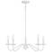 Savoy House Meridian 28"W Bisque White 5-Light Chandelier