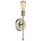 Savoy House Meridian 5.13" Wide Satin Nickel 1-Light Wall Sconce