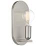Savoy House Meridian 5.5" Wide Brushed Nickel 1-Light Wall Sconce