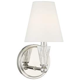 Image1 of Savoy House Meridian 5.5" Wide Polished Nickel 1-Light Wall Sconce