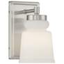 Savoy House Meridian 5" Wide Brushed Nickel 1-Light Wall Sconce