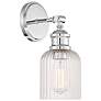 1_Savoy House Meridian 5" Wide Chrome 1-Light Wall Sconce