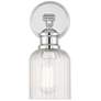 3_Savoy House Meridian 5" Wide Chrome 1-Light Wall Sconce more views
