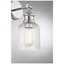 6_Savoy House Meridian 5" Wide Chrome 1-Light Wall Sconce more views
