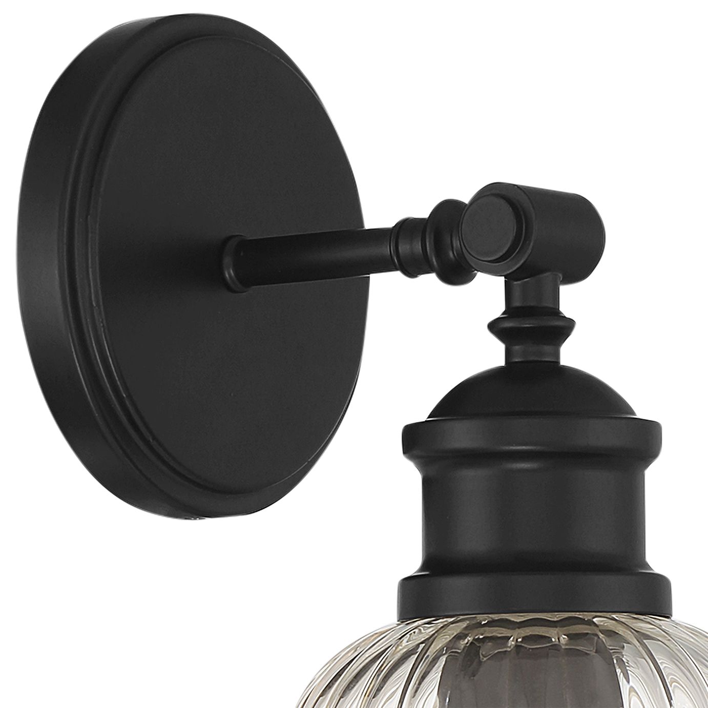 Image 2 Savoy House Meridian 5" Wide Matte Black 1-Light Wall Sconce more views