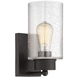 Image1 of Savoy House Meridian 5" Wide Oil Rubbed Bronze 1-Light Wall Sconce