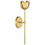 Thumbnail2 of Savoy House Meridian 5" Wide True Gold 1-Light Wall Sconce more views