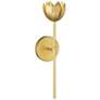 Thumbnail4 of Savoy House Meridian 5" Wide True Gold 1-Light Wall Sconce more views