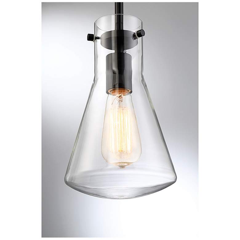 Image 5 Savoy House Meridian 6.25" Wide Matte Black 1-Light Pendant more views