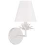2_Savoy House Meridian 6" Wide White Wall Sconce more views