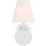 3_Savoy House Meridian 6" Wide White Wall Sconce more views