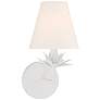 4_Savoy House Meridian 6" Wide White Wall Sconce more views