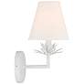 5_Savoy House Meridian 6" Wide White Wall Sconce more views