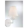 6_Savoy House Meridian 6" Wide White Wall Sconce more views