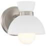 Savoy House Meridian 7" Wide Brushed Nickel 1-Light Wall Sconce