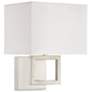 Savoy House Meridian 8" Wide Brushed Nickel 1-Light Wall Sconce