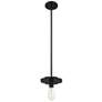 1_Savoy House Meridian 8" Wide Matte Black 1-Light Pendant