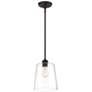 Savoy House Meridian 9.5" Wide Oil Rubbed Bronze 1-Light Pendant