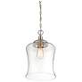 Thumbnail2 of Savoy House Meridian 9.75" Wide Brushed Nickel 1-Light Pendant more views