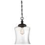 Savoy House Meridian 9.75" Wide Oil Rubbed Bronze 1-Light Pendant