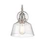 Thumbnail3 of Savoy House Meridian 9" Wide Polished Nickel 1-Light Wall Sconce more views